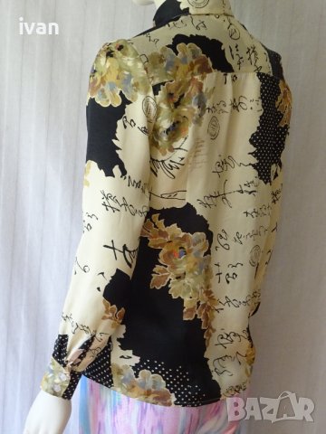 дамска риза от естествена коприна, снимка 4 - Ризи - 40477128