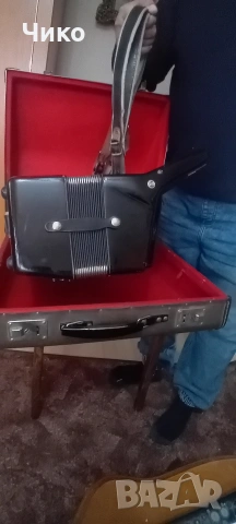 Немски черен 60 басов акордеон "Велмайстер", снимка 11 - Акордеони - 53998373