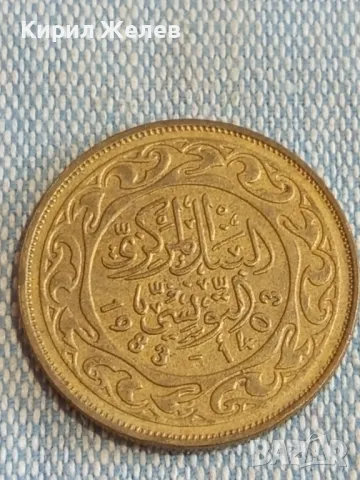 Стара монета 100 милима 1983г. Тунис за КОЛЕКЦИЯ 32072, снимка 4 - Нумизматика и бонистика - 48765644