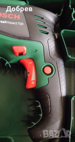 НОВИ: Bosch Universal Impact 700W в куфар. BOSCH IXO 6 Classic с кабел, зарядно, битове., снимка 4 - Бормашини - 52204545
