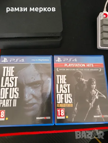 ps4 slim 512gb с две игри и контролер , снимка 4 - PlayStation конзоли - 56075375