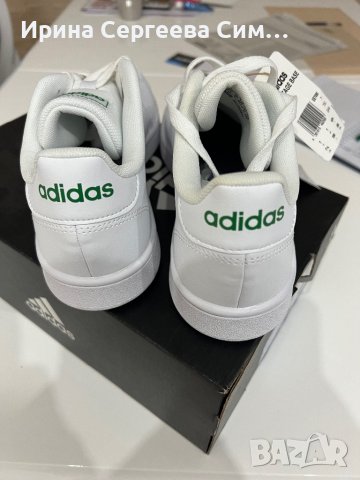 Нови, оригинални кожени маратонки adidas номер 40,7, снимка 2 - Маратонки - 38299494