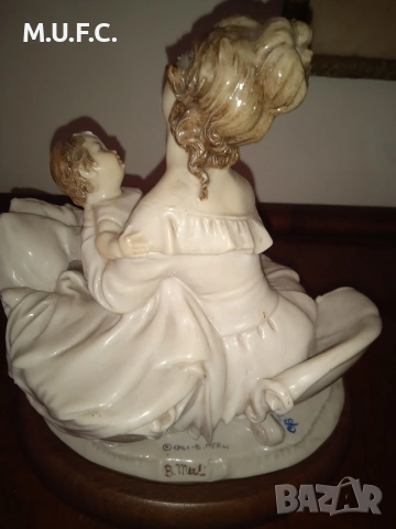 Порцелан IZIDA+Capodimonte.Изида., снимка 12 - Антикварни и старинни предмети - 54014638