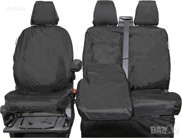 Комплект водоустойчиви калъфи за седалки за Ford Transit Mk 8 - 2014 г. нататък, снимка 5 - Аксесоари и консумативи - 51243030
