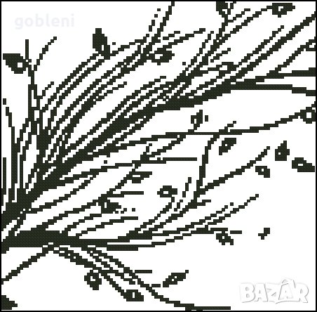 гоблен-триптих "ПОВЕЙ"- Д46; шев 1:4; размери /40*80/ см.; 2 цвята; 48 лв., снимка 3 - Гоблени - 35578078