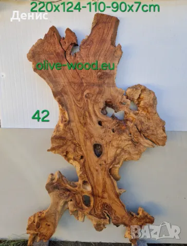 Шайби от маслиново дърво Янове от маслина, снимка 9 - Маси - 37406478