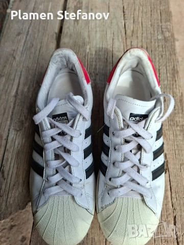 Продавам употребявани мултицветни обувки на Adidas Original супра, снимка 2 - Маратонки - 53934375