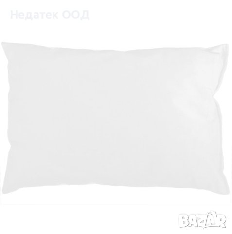 Бебешка възглавница, 30х40 cm, бяла, снимка 1 - Спално бельо и завивки - 42257687