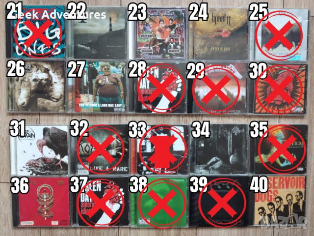 Rock/Punk Metal Music Albums CDs Оригинални Рок Пънк Музикални Дискове, снимка 3 - CD дискове - 46680866