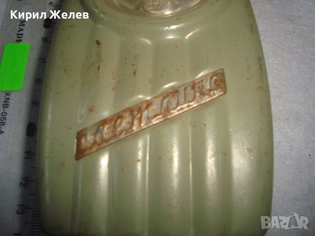 СВЕТЛИНА - СТАРО СИГНАЛНО МЕТАЛНО РЯДКО РЕТРО БГ - ФЕНЕРЧЕ ВОЕННО с УПЪТВАНЕ 32170, снимка 11 - Антикварни и старинни предмети - 38276914
