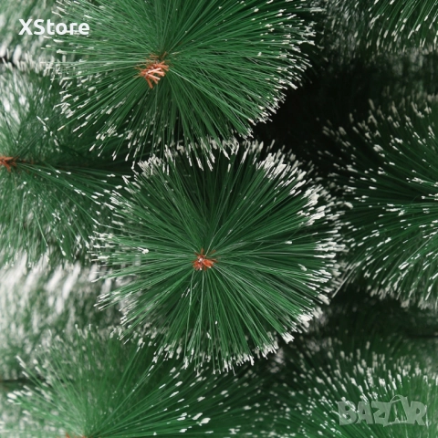 Гъста Коледна елха - заснежена, размери от 60см до 240см, снимка 4 - Декорация за дома - 52441742