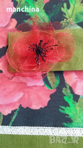 Подвързия за книга "Макове", снимка 4 - Други - 37842765