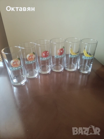 Стъклени чаши за безалкохолно, снимка 6 - Чаши - 54349405