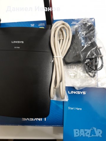Linksys E1700 N300 WI-Fi router бърз рутер, снимка 6 - Рутери - 31711018