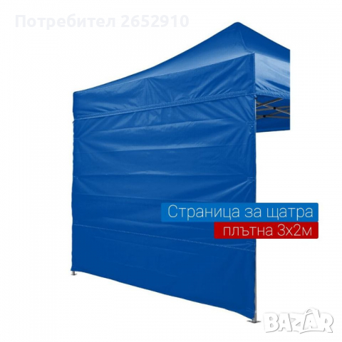 Гумирани, непромокаеми платнища и страници за сгъваеми шатри2х2, 3х3, 2х4, 3х4,5 3х6м.Цена15лв/7,67€, снимка 9 - Други - 36576953