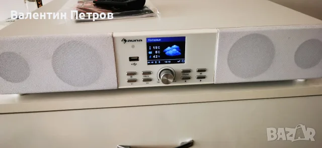 продавам интернет радио AUNA , снимка 2 - Радиокасетофони, транзистори - 56506339