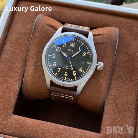 Мъжки часовник IWC Pilot's Watch Heritage Mark XVIII с автоматичен механизъм, снимка 2 - Мъжки - 38842441