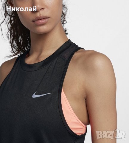 Nike Womens Miler Tank, снимка 15 - Потници - 29335614