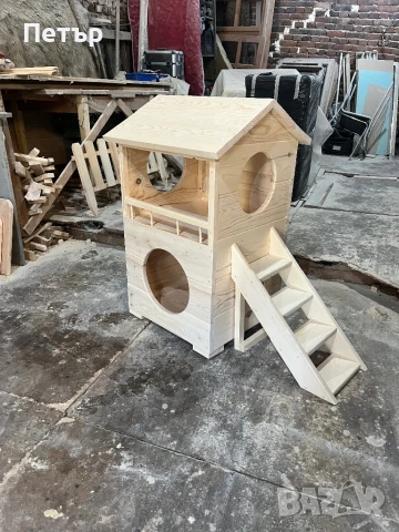 Голяма масивна къща за котка, снимка 6 - За котки - 50774163