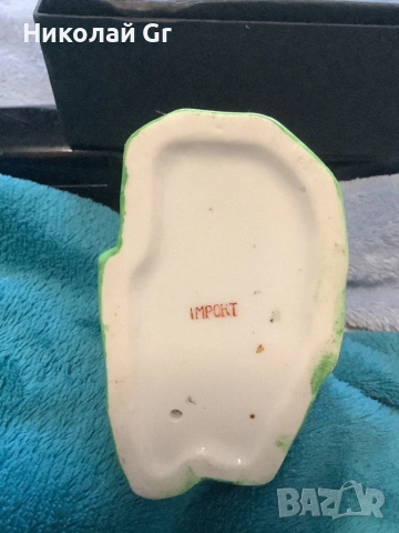 Фигурка порцелан отличен състояние произведено в Япония, снимка 5 - Колекции - 53084484