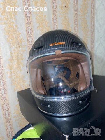 Карбонова каска W tec Special edition XL, снимка 3 - Аксесоари и консумативи - 53273663