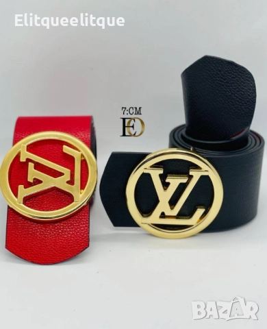 колани 7см от естествена кожа в кутия fendi dolce fabbana versace louis vuitton Gucci , снимка 3 - Колани - 52323865