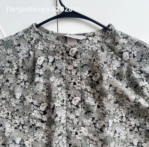H&M Нова дамска блуза , снимка 4 - Ризи - 52436892