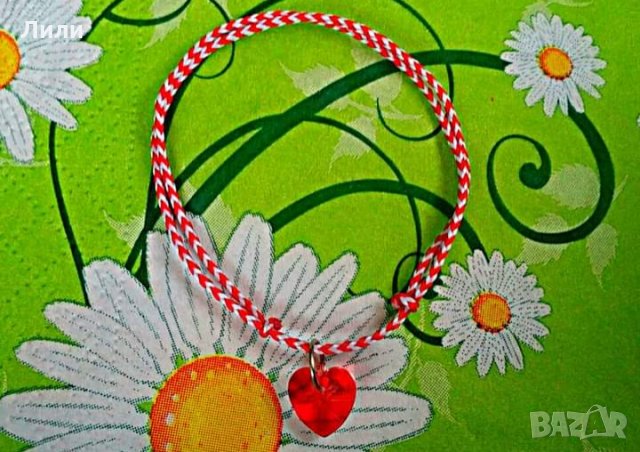 Мартеници за приятели и любими хора, снимка 3 - Гривни - 31564811