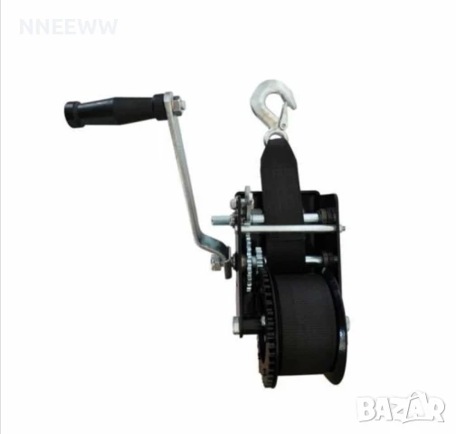 ръчна лебедка с текстилно въже 2500LBS 110кг, снимка 4 - Аксесоари и консумативи - 50683275