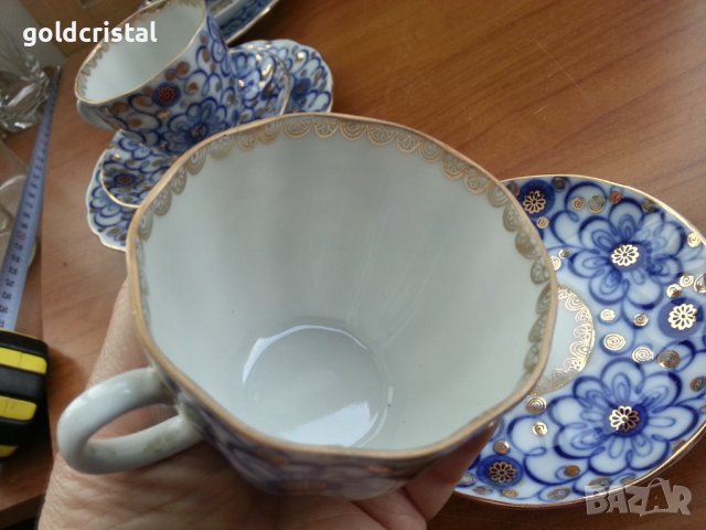 Руски порцелан и десерт, снимка 7 - Антикварни и старинни предмети - 38494963