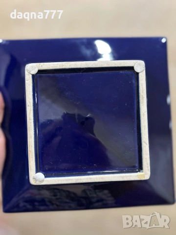 Пепелник/ купа в кобалтово синьо, снимка 5 - Други - 53940505