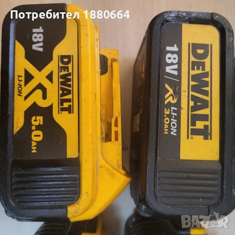 Батерии DEWALT 18V Li ion, снимка 2 - Други инструменти - 54188886