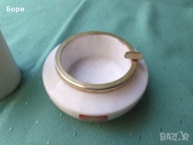 Мраморен пепелник и ваза от старото време нови, снимка 3 - Вази - 34123960