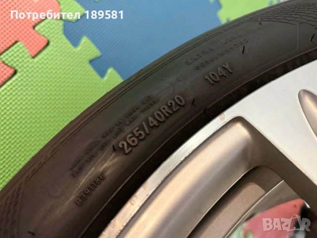 20 Цола Джанти с гуми Goodyear 20 от Ауди А8 , снимка 5 - Гуми и джанти - 54022138