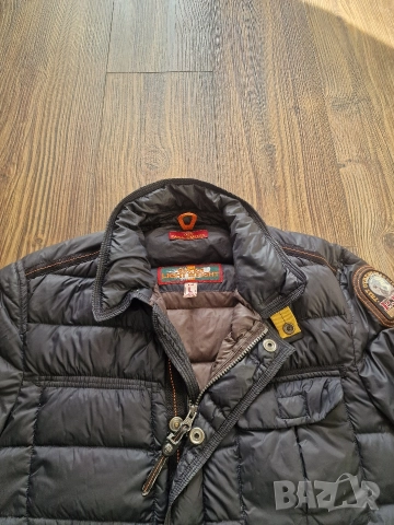 Страхотно мъжко пухено яке PARAJUMPERS размер L , снимка 5 - Якета - 52658561