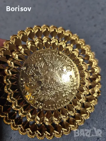 Продавам медальон реплика на 4 дуката Франц Йосиф, снимка 3 - Колиета, медальони, синджири - 47487486