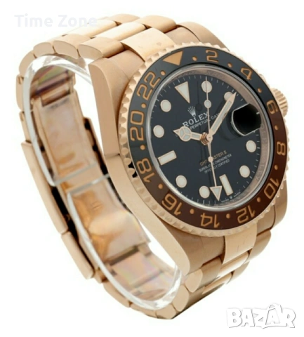 Rolex GMT-Master II 40mm 'Root Beer' Rose Gold Ceramic Automatic Различни Варианти, снимка 10 - Мъжки - 54072167