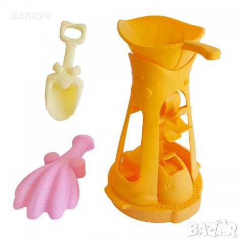 1547 Мелничка за пясък с аксесоари за игри на пясъка 22см