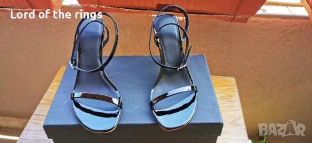 Оригинални маркови дамски обувки VETEMENTS Eiffel Tower - 37 номер, снимка 6 - Дамски елегантни обувки - 49992818