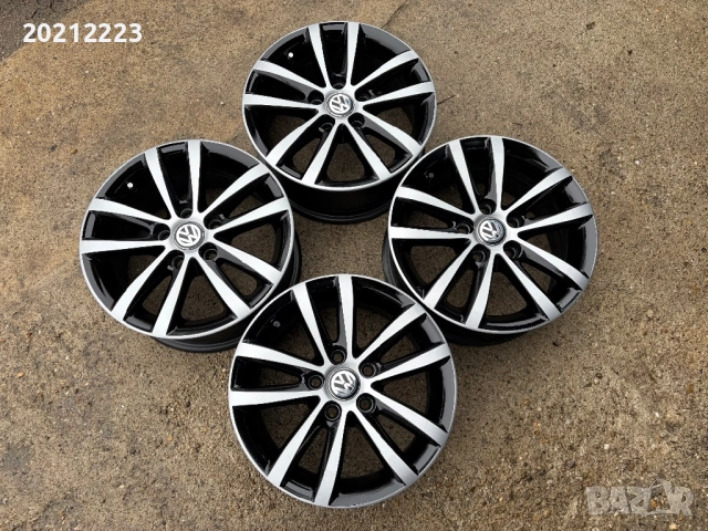 4 броя алуминиеви джанти за Volkswagen Polo,Lupo,Fox 14, снимка 5 - Гуми и джанти - 53380463