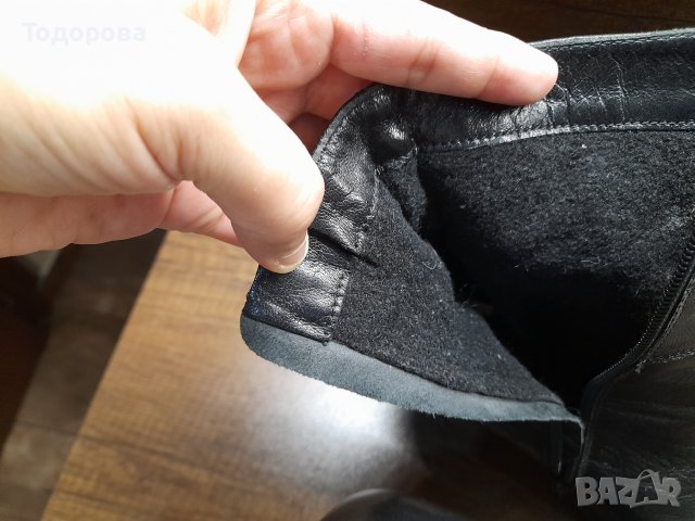 Елегантни дамски боти - естествена кожа, снимка 8 - Дамски ботуши - 38668233