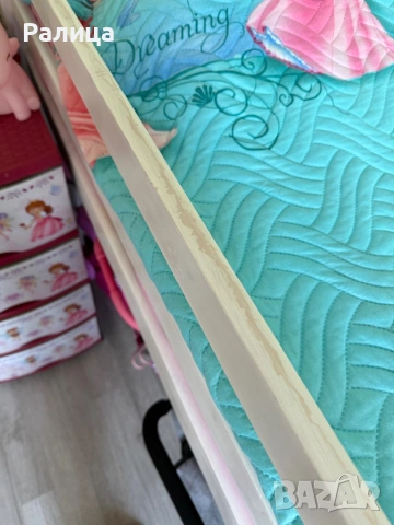 Високо единично легло със стълба, снимка 4 - Спални и легла - 54186044