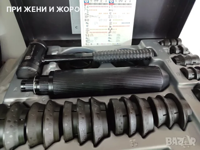 Оригинален комплект инструменти за монтаж на лагери SKF TMFT 33 , снимка 3 - Куфари с инструменти - 56245460