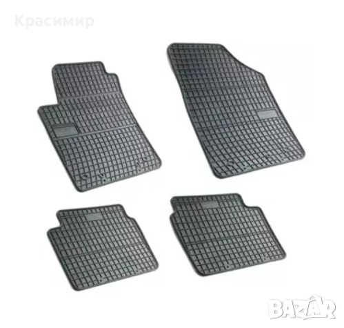 Гумени стелки за Hyundai i10 2007-2013г, снимка 3 - Аксесоари и консумативи - 52838046