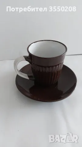 Чаши за кафе с чинийка, нови, снимка 5 - Сервизи - 50015724