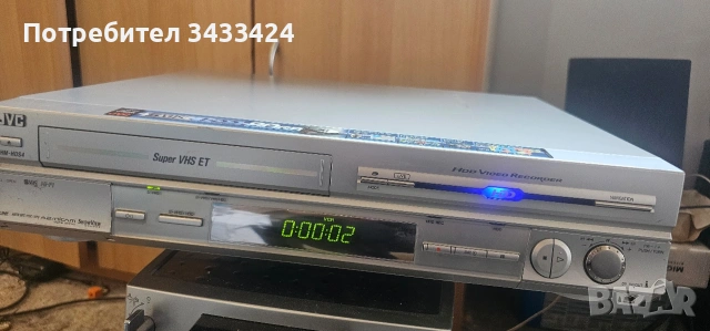 JVC SUPER VHS , снимка 2 - Плейъри, домашно кино, прожектори - 54112785