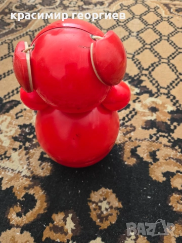 Ретро руска кукла Неваляшка (Ваня-встаня), снимка 2 - Кукли - 54321067