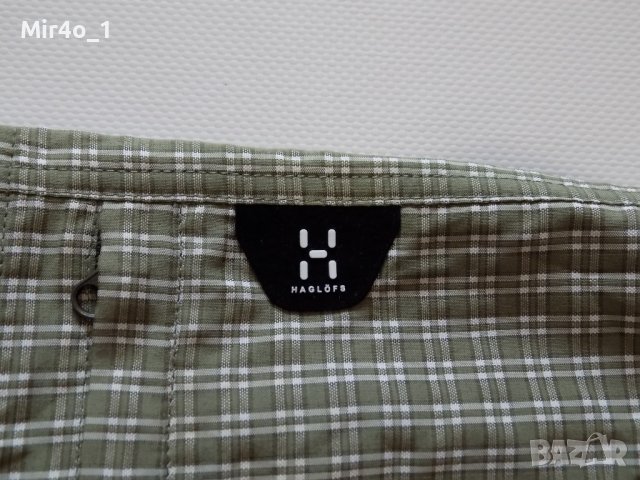 риза haglofs тениска блуза фанела яке туризъм планина мъжка оригинал M, снимка 3 - Ризи - 40159119