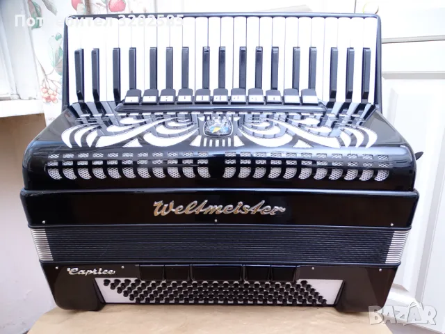 Акордеон Велтмайстер Каприче 120 баса НОВ, снимка 6 - Акордеони - 49074505