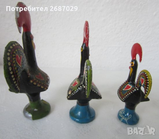 петел петли, Португалия фигура, метал, метални, дървени петел солница пано, снимка 8 - Други ценни предмети - 31623044